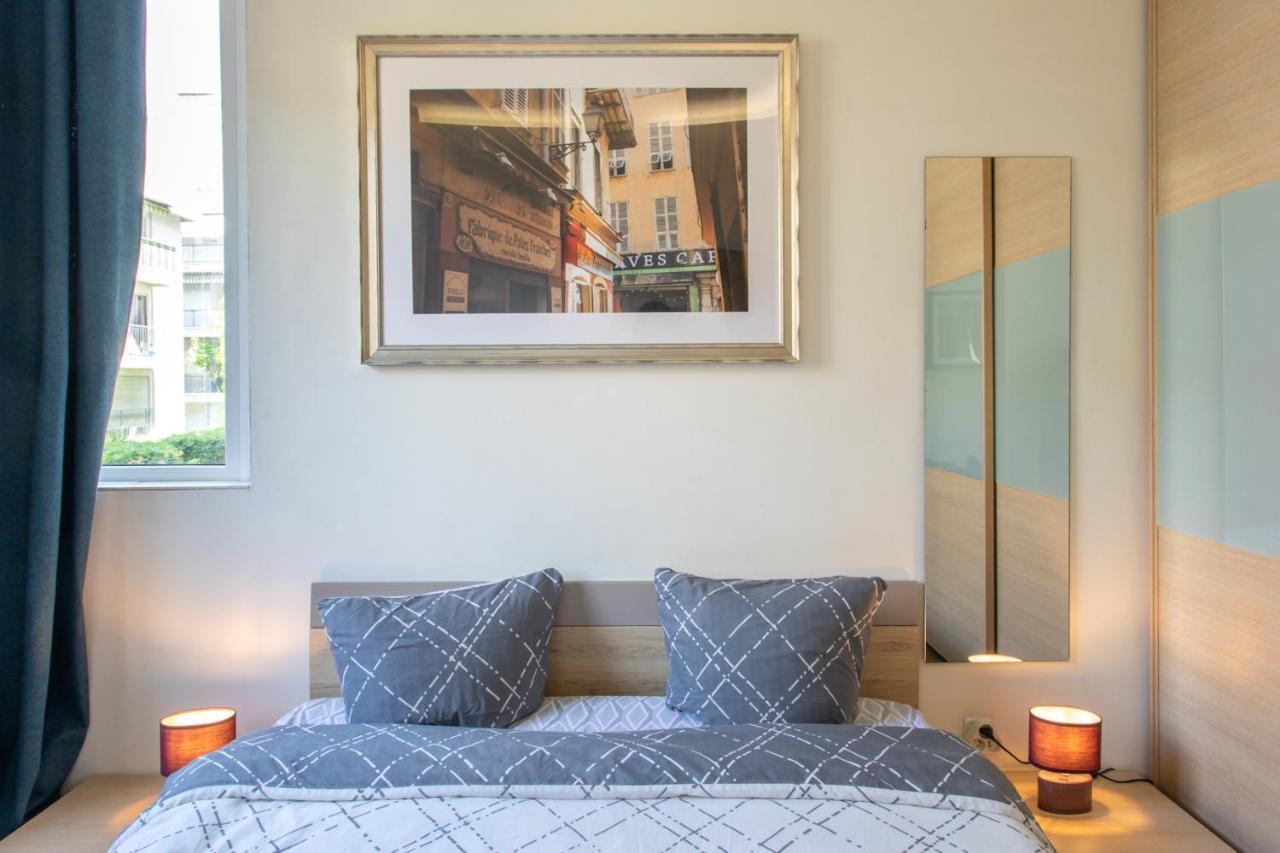 Boutique Apartment Nice Center Beach Free Parking Экстерьер фото